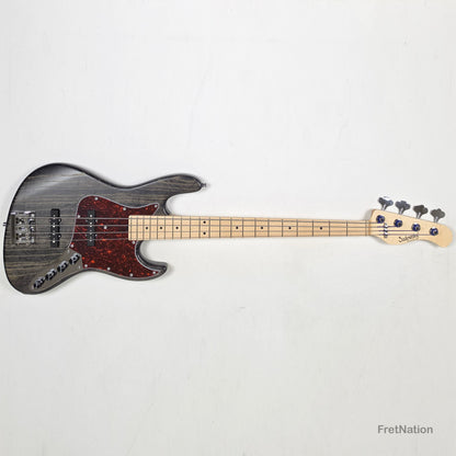 Sadowsky MetroLine Vintage J-Bass 21VJ4 4-String Nirvana Black Ash - 7.78lbs #4481-24