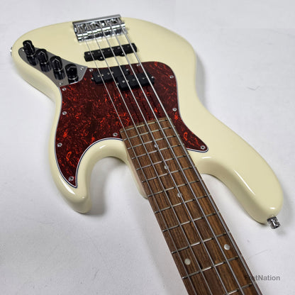 Sadowsky MetroLine Vintage PJ 21-Fret 5-String Bass - Olympic White 8.50lbs 4080-24 - SML21VP5 28 ALD FR
