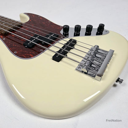 Sadowsky MetroLine Vintage PJ 21-Fret 5-String Bass - Olympic White 8.50lbs 4080-24 - SML21VP5 28 ALD FR