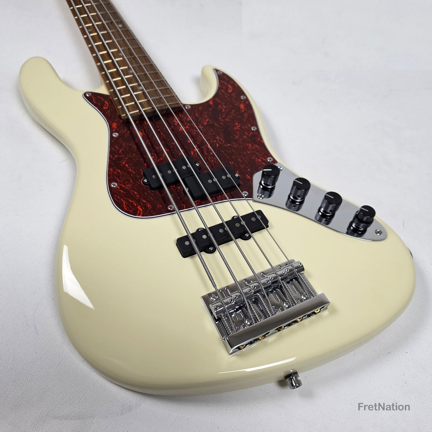 Sadowsky MetroLine Vintage PJ 21-Fret 5-String Bass - Olympic White 8.50lbs 4080-24 - SML21VP5 28 ALD FR