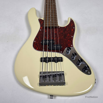 Sadowsky MetroLine Vintage PJ 21-Fret 5-String Bass - Olympic White 8.50lbs 4080-24 - SML21VP5 28 ALD FR