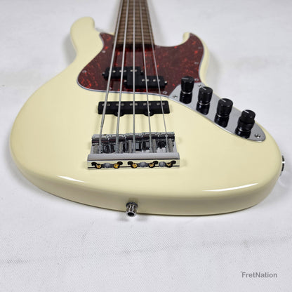 Sadowsky MetroLine Vintage PJ 21-Fret 5-String Bass - Olympic White 8.50lbs 4080-24 - SML21VP5 28 ALD FR
