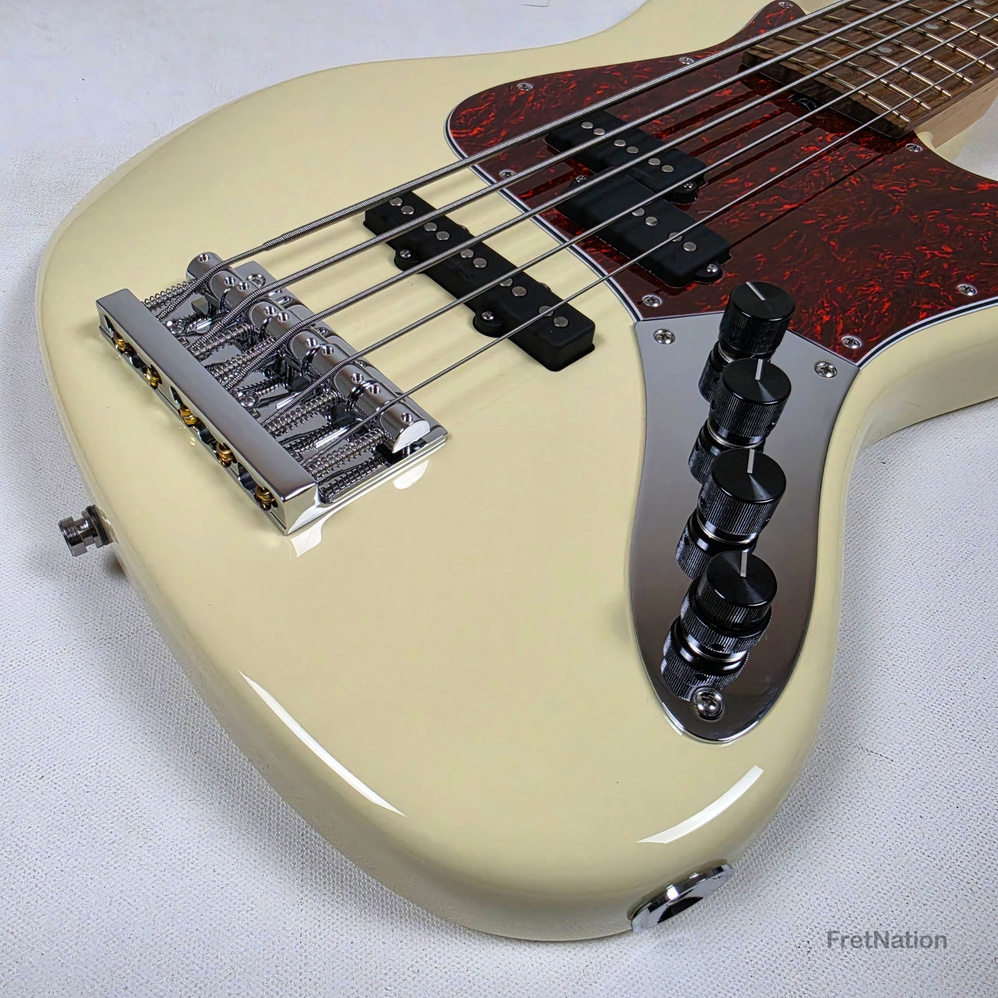 Sadowsky MetroLine Vintage PJ 21-Fret 5-String Bass - Olympic White 8.50lbs 4080-24 - SML21VP5 28 ALD FR