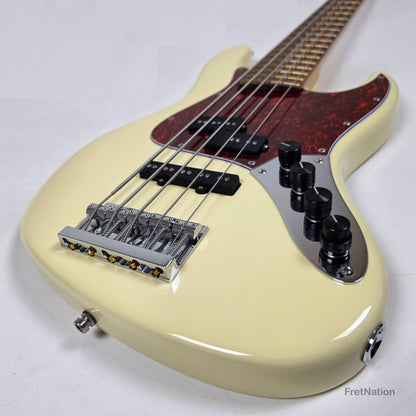 Sadowsky MetroLine Vintage PJ 21-Fret 5-String Bass - Olympic White 8.50lbs 4080-24 - SML21VP5 28 ALD FR