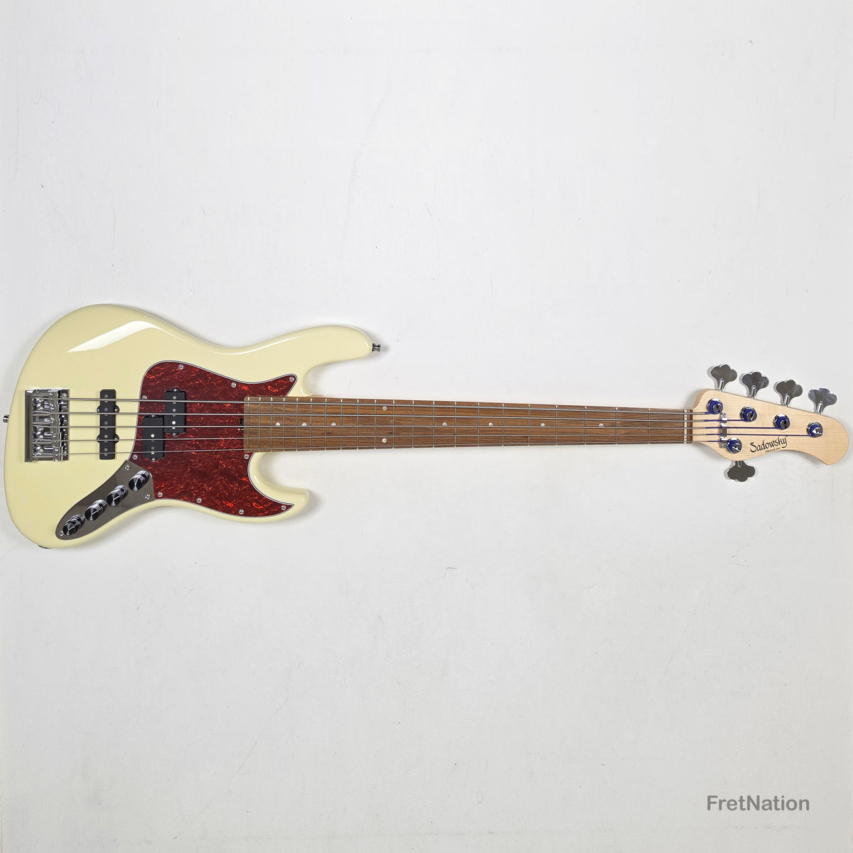 Sadowsky MetroLine Vintage PJ 21-Fret 5-String Bass - Olympic White 8.50lbs 4080-24 - SML21VP5 28 ALD FR
