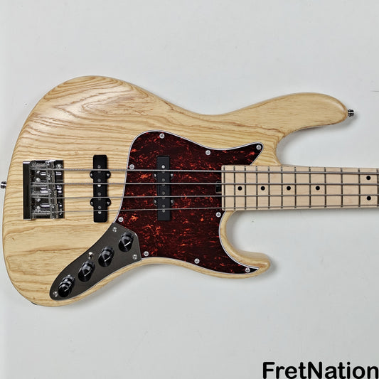 Sadowsky Sadowsky MetroLine Artist Will Lee 4-String Bass - Natural Satin over Ash 7.64lbs #3851-24 - SML22WL4 90 ASH FR