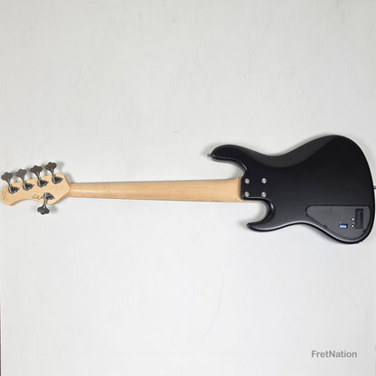 Sadowsky MetroLine Will Lee 22-Fret Solid Black Satin 5-String Bass 8.28lbs 3546#-23 22wl5
