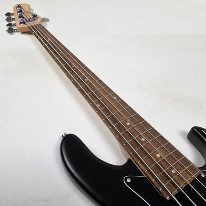 Sadowsky MetroLine Will Lee 22-Fret Solid Black Satin 5-String Bass 8.28lbs 3546#-23 22wl5