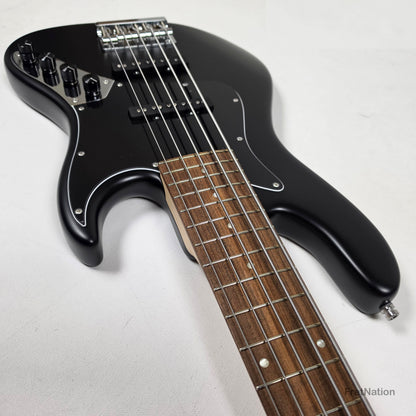 Sadowsky MetroLine Will Lee 22-Fret Solid Black Satin 5-String Bass 8.28lbs 3546#-23 22wl5