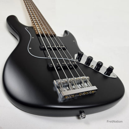 Sadowsky MetroLine Will Lee 22-Fret Solid Black Satin 5-String Bass 8.28lbs 3546#-23 22wl5