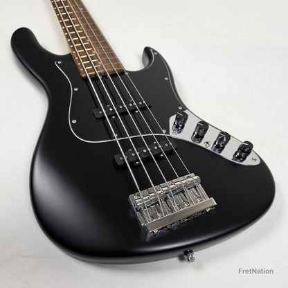 Sadowsky MetroLine Will Lee 22-Fret Solid Black Satin 5-String Bass 8.28lbs 3546#-23 22wl5