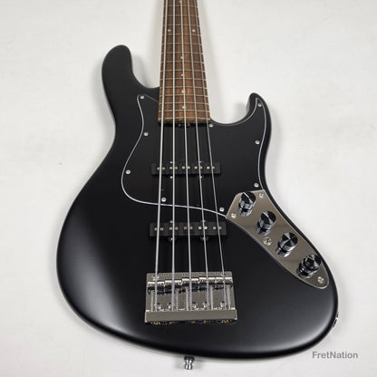 Sadowsky MetroLine Will Lee 22-Fret Solid Black Satin 5-String Bass 8.28lbs 3546#-23 22wl5