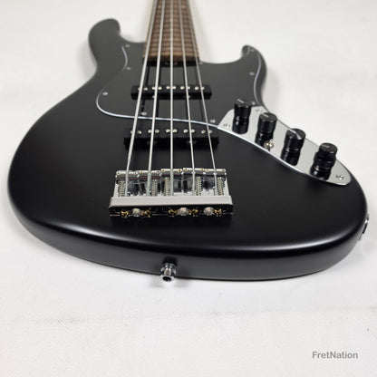 Sadowsky MetroLine Will Lee 22-Fret Solid Black Satin 5-String Bass 8.28lbs 3546#-23 22wl5