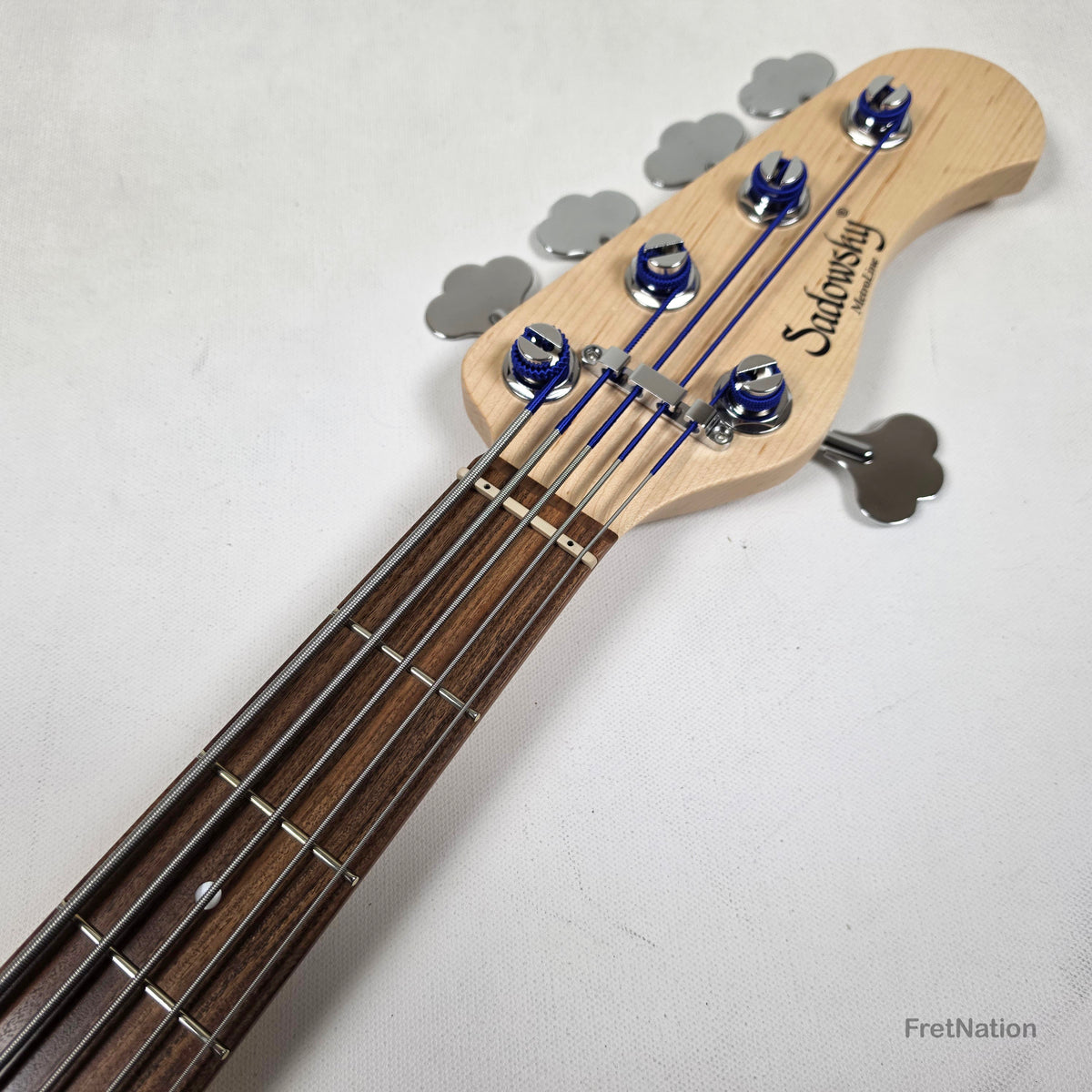 Sadowsky MetroLine Will Lee 22-Fret Solid Black Satin 5-String Bass 8.28lbs 3546#-23 22wl5