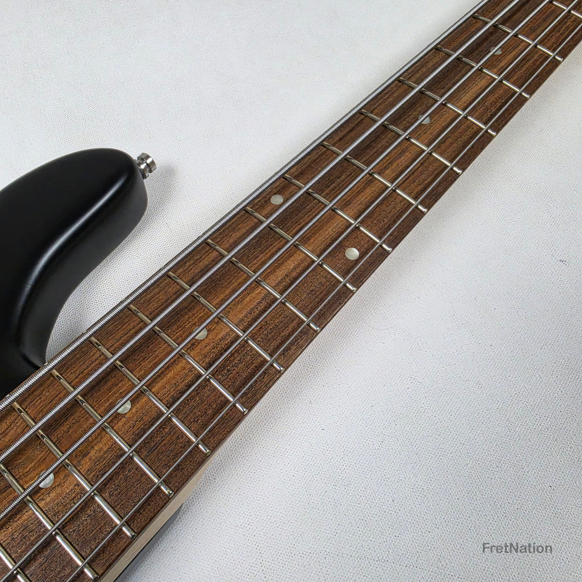 Sadowsky MetroLine Will Lee 22-Fret Solid Black Satin 5-String Bass 8.28lbs 3546#-23 22wl5