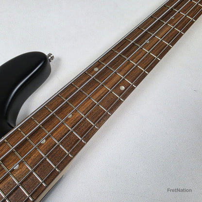 Sadowsky MetroLine Will Lee 22-Fret Solid Black Satin 5-String Bass 8.28lbs 3546#-23 22wl5