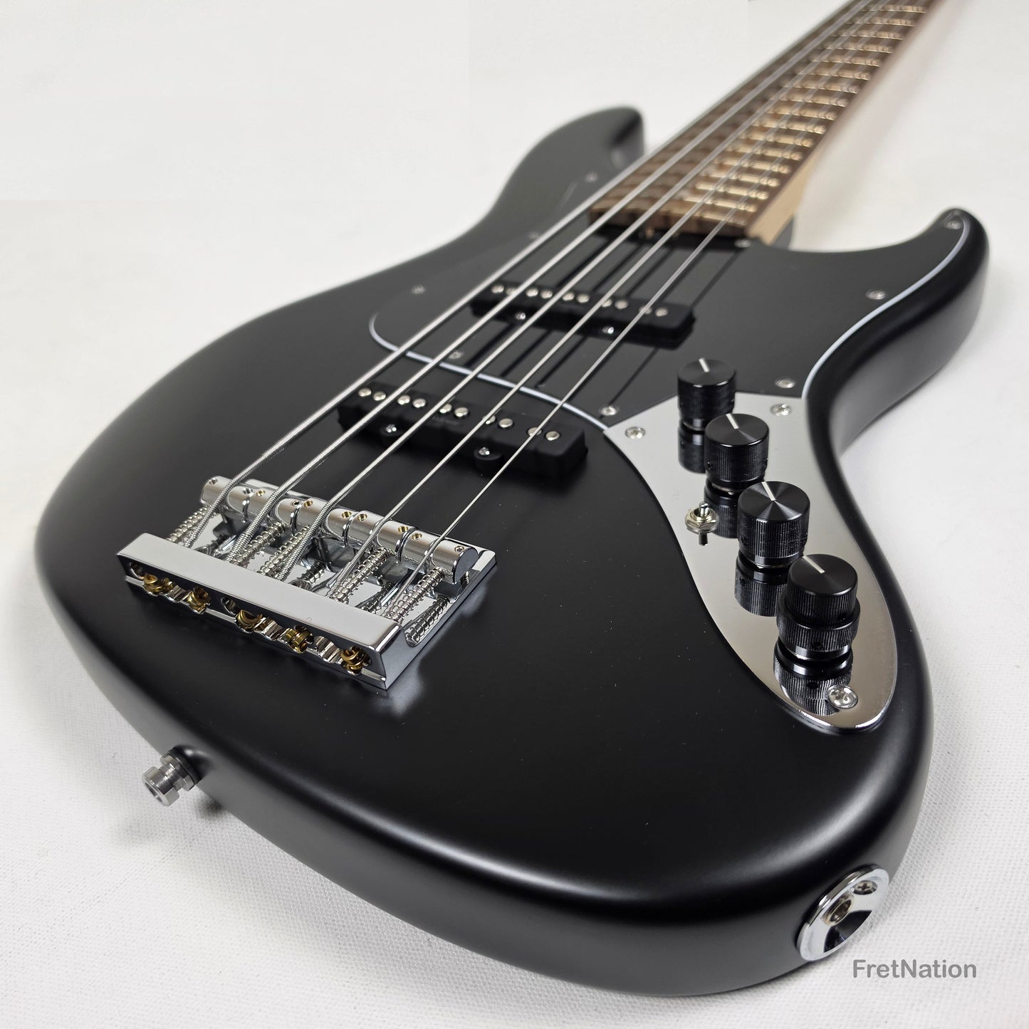 Sadowsky MetroLine Will Lee 22-Fret Solid Black Satin 5-String Bass 8.28lbs 3546#-23 22wl5