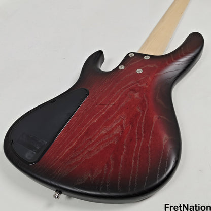 Fret Nation Sadowsky MetroLine Modern 24-Fret 5-String Bass - Burgundy Burst 8.06lbs 3650-23 - SML24MS5 41 ASH FR