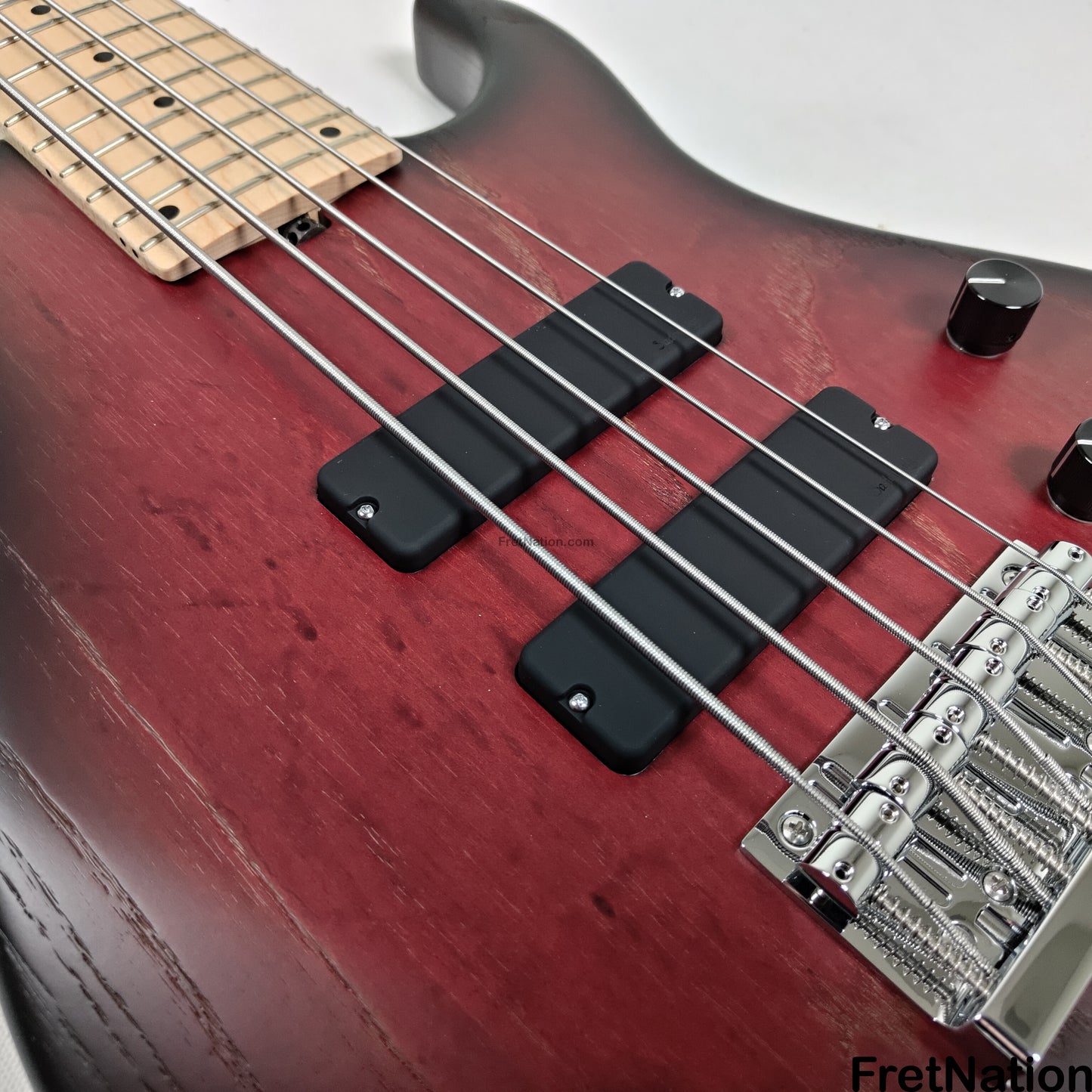 Fret Nation Sadowsky MetroLine Modern 24-Fret 5-String Bass - Burgundy Burst 8.06lbs 3650-23 - SML24MS5 41 ASH FR