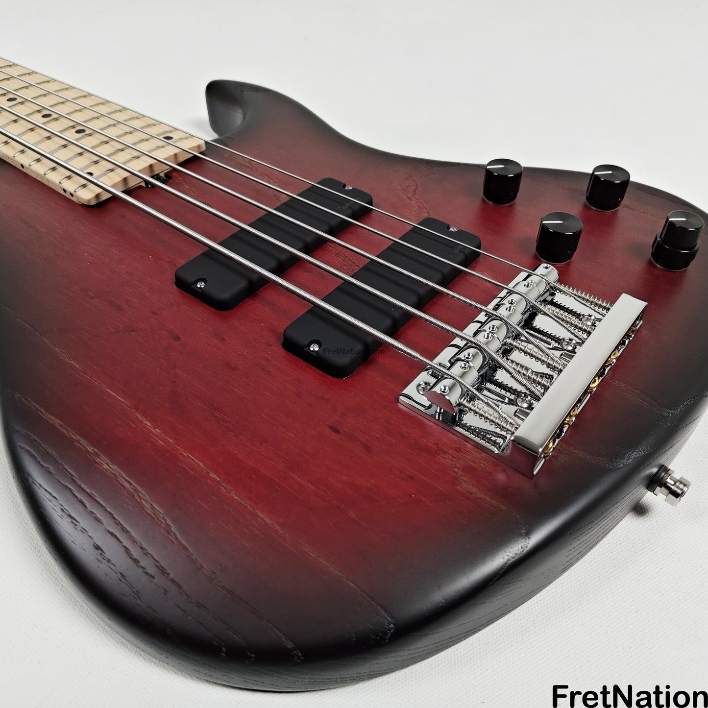 Fret Nation Sadowsky MetroLine Modern 24-Fret 5-String Bass - Burgundy Burst 8.06lbs 3650-23 - SML24MS5 41 ASH FR