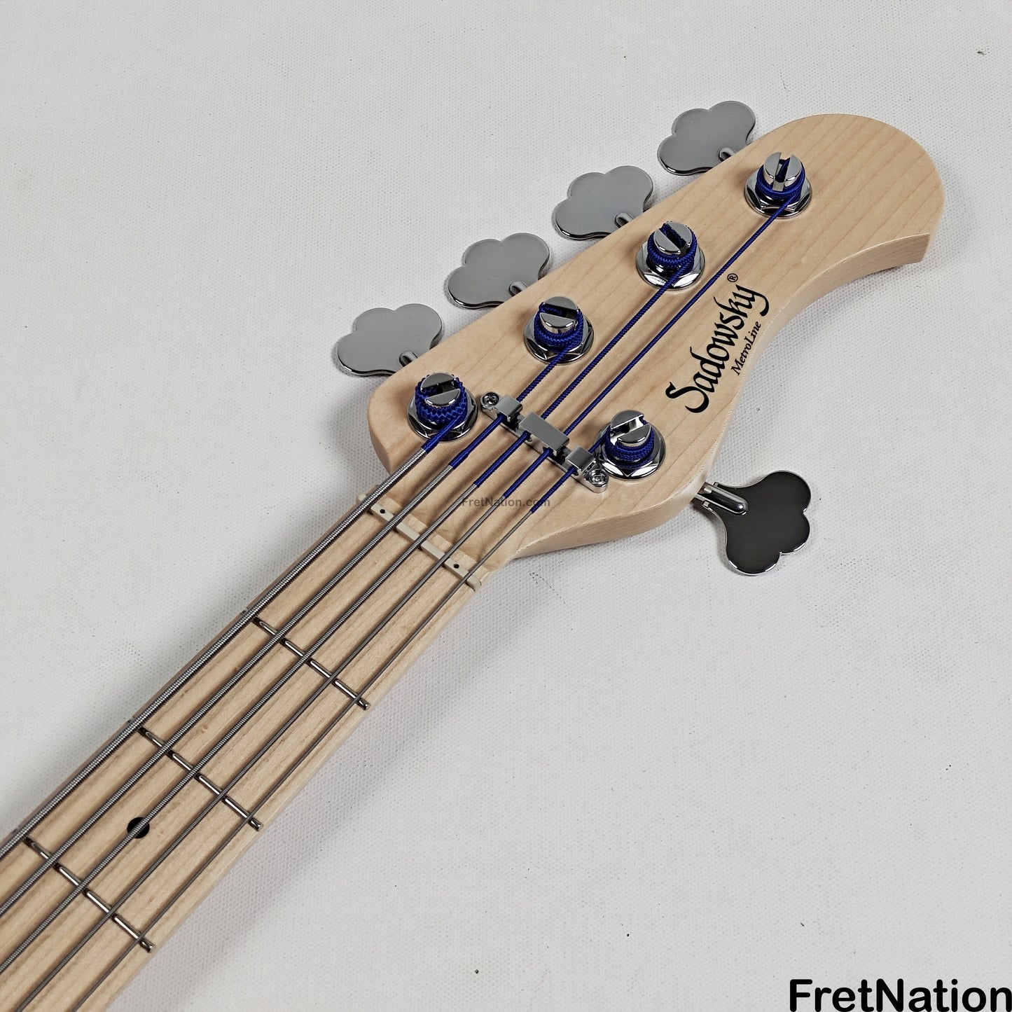 Fret Nation Sadowsky MetroLine Modern 24-Fret 5-String Bass - Burgundy Burst 8.06lbs 3650-23 - SML24MS5 41 ASH FR