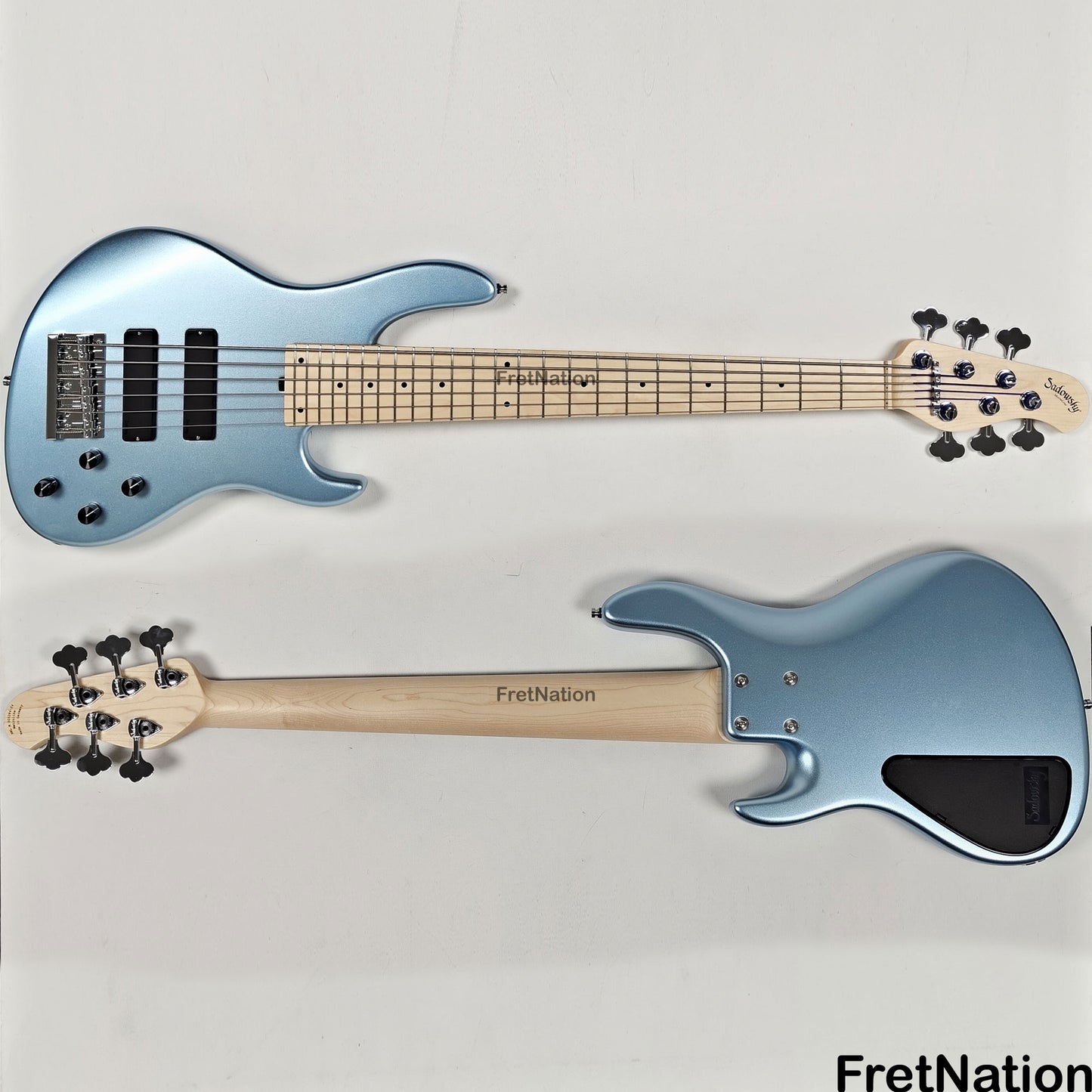 Sadowsky Sadowsky MetroLine Modern 6-String Bass 24MS6 Ice Blue - 8.54lbs 5284-24