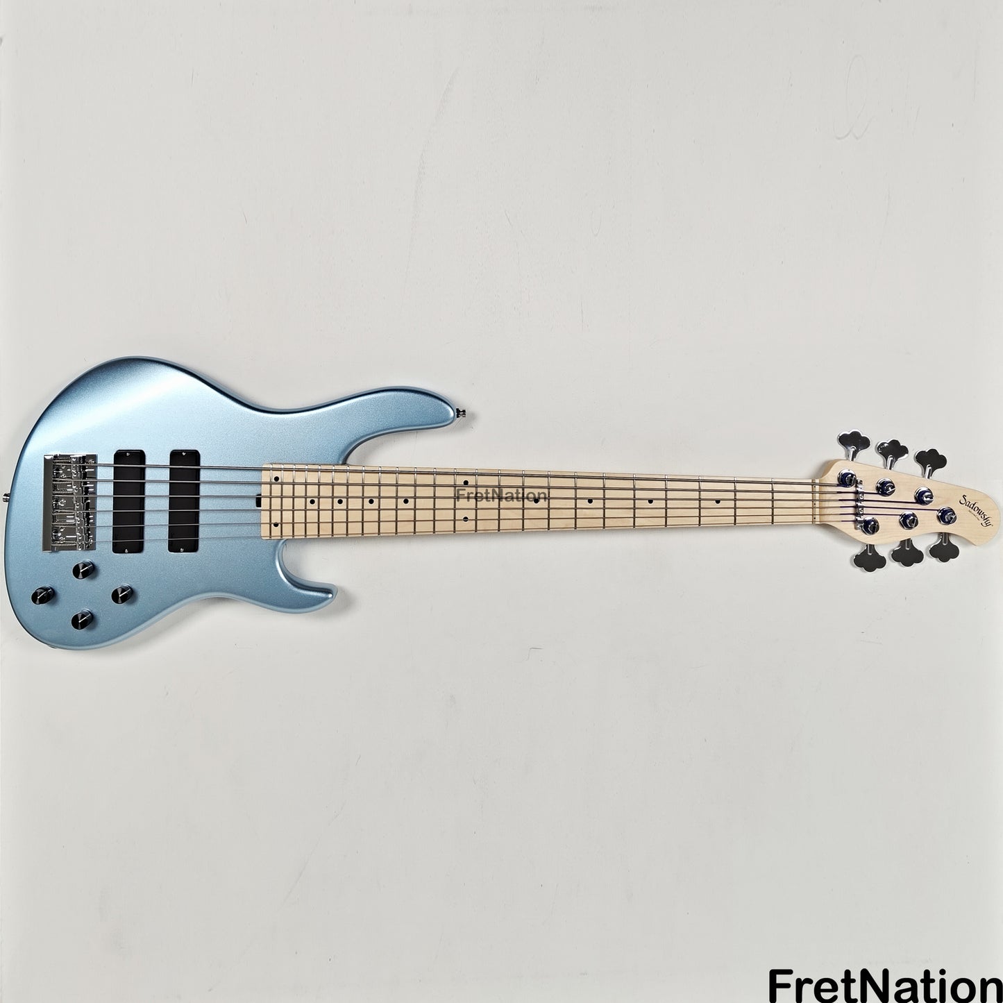 Sadowsky Sadowsky MetroLine Modern 6-String Bass 24MS6 Ice Blue - 8.54lbs 5284-24