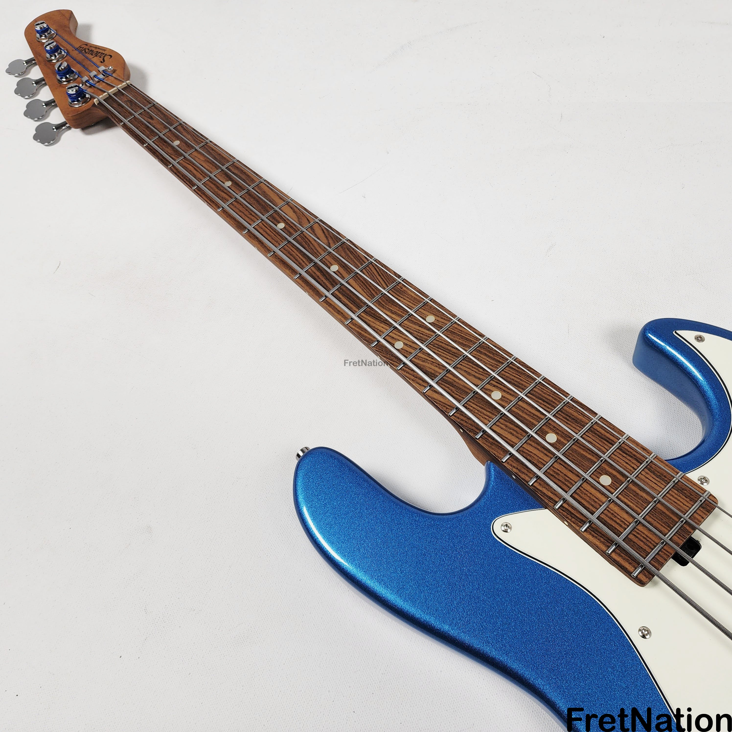 Sadowsky Super MetroExpress Hybrid PJ 4-String Bass - Ice Blue w/ Morado FB  #1605-23 9.38lbs