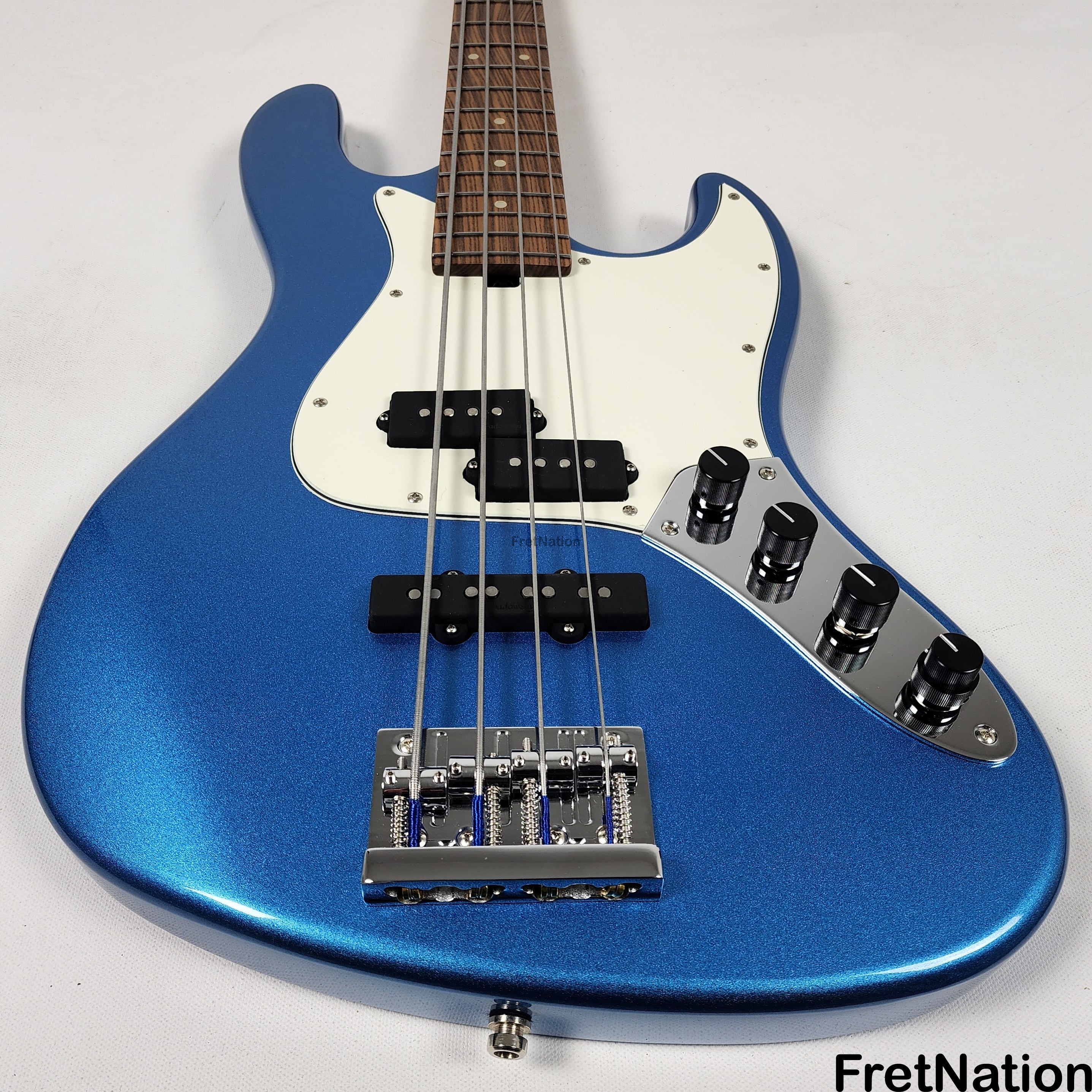 Sadowsky Super MetroExpress Hybrid PJ 4-String Bass - Ice Blue w/ Morado FB  #1605-23 9.38lbs