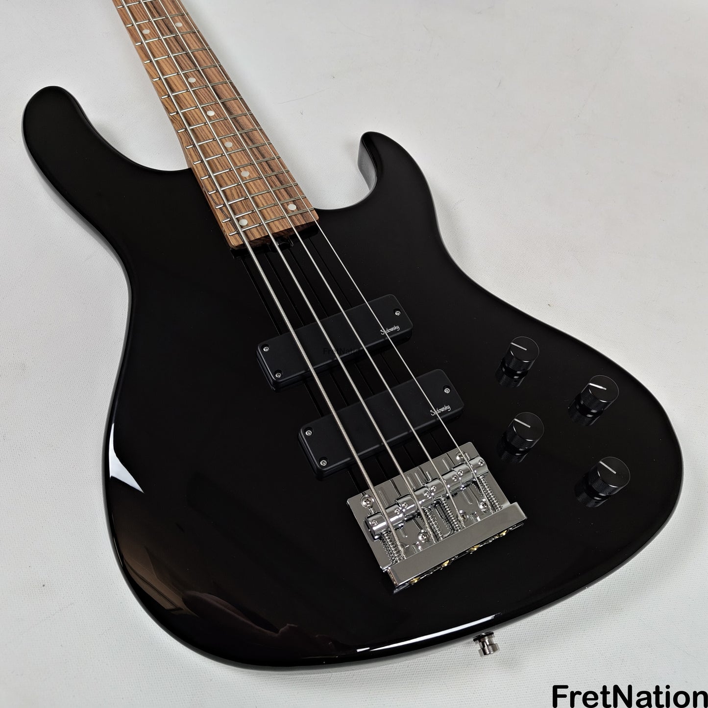 Sadowsky Sadowsky MetroExpress 24MS4 4-String Modern Bass - Solid Black High Polish w/ Morado Fingerboard 8.84lbs 0643-25