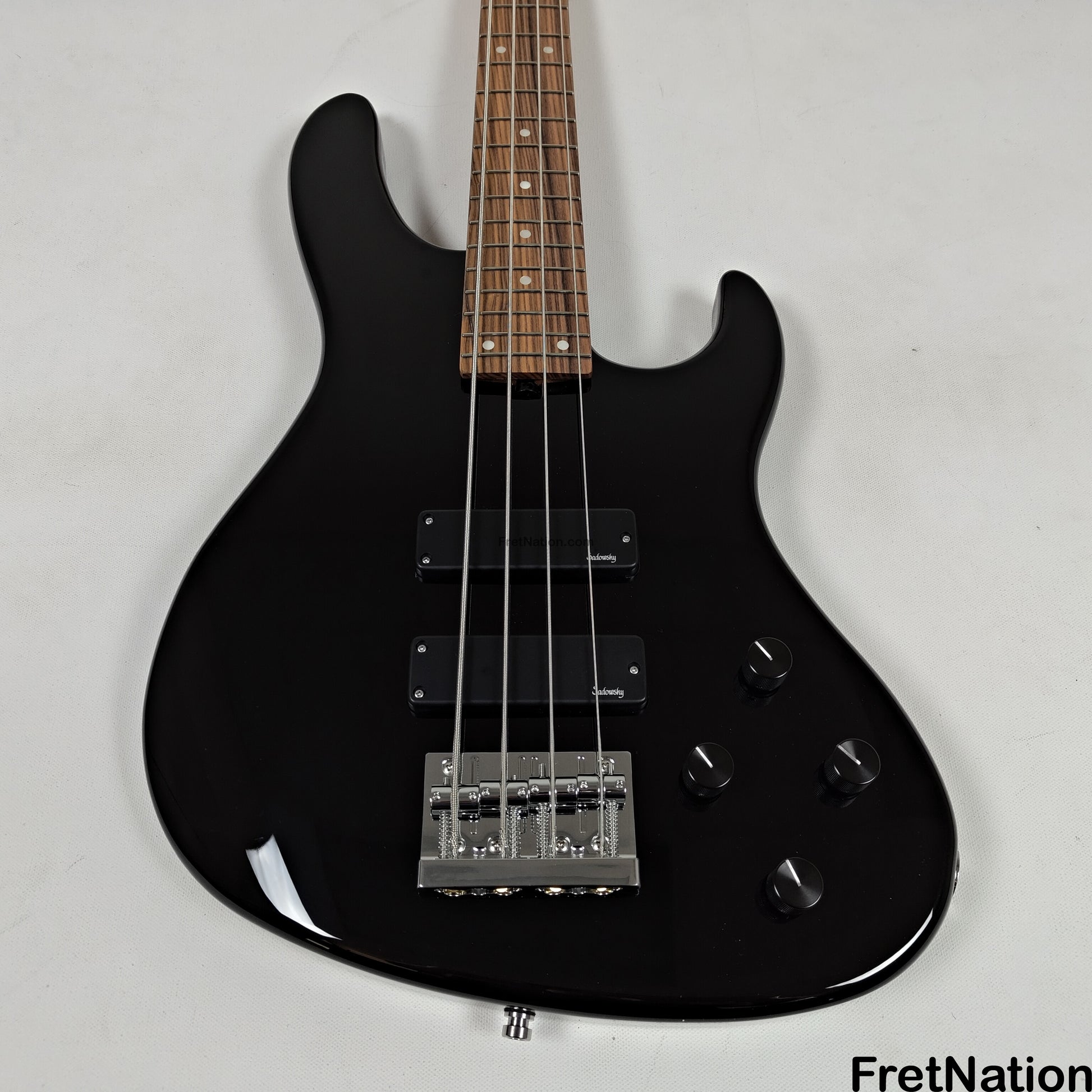 Sadowsky Sadowsky MetroExpress 24MS4 4-String Modern Bass - Solid Black High Polish w/ Morado Fingerboard 8.84lbs 0643-25