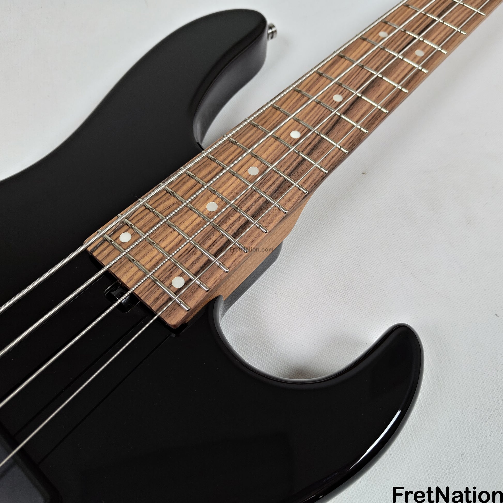 Sadowsky Sadowsky MetroExpress 24MS4 4-String Modern Bass - Solid Black High Polish w/ Morado Fingerboard 8.84lbs 0643-25