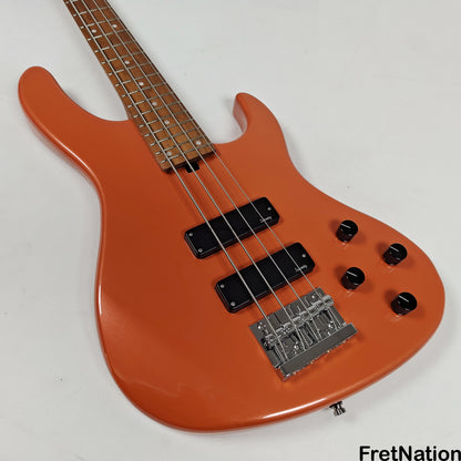 Sadowsky Sadowsky MetroExpress 24MS4 4-String Modern Bass - Solid Candy Apple Orange High Polish w/ Maple Fingerboard - 8.70lbs 0807-25