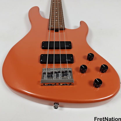 Sadowsky Sadowsky MetroExpress 24MS4 4-String Modern Bass - Solid Candy Apple Orange High Polish w/ Maple Fingerboard - 8.70lbs 0807-25