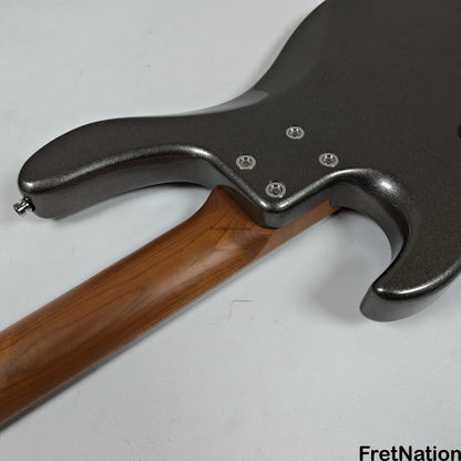 Sadowsky Sadowsky MetroExpress 24MS4 4-String Modern Bass - Solid Silver Metallic High Polish w/ Maple Fingerboard 8.40lbs - 000903-25