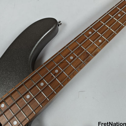 Sadowsky Sadowsky MetroExpress 24MS4 4-String Modern Bass - Solid Silver Metallic High Polish w/ Maple Fingerboard 8.40lbs - 000903-25