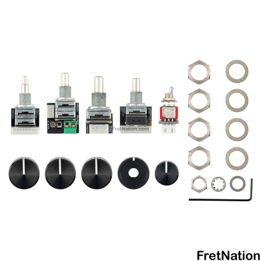 Sadowsky Sadowsky Onboard Bass Preamp w/ Mid Boost - 4-Knob System Active w/ VTC - No Control Plate - MB4F