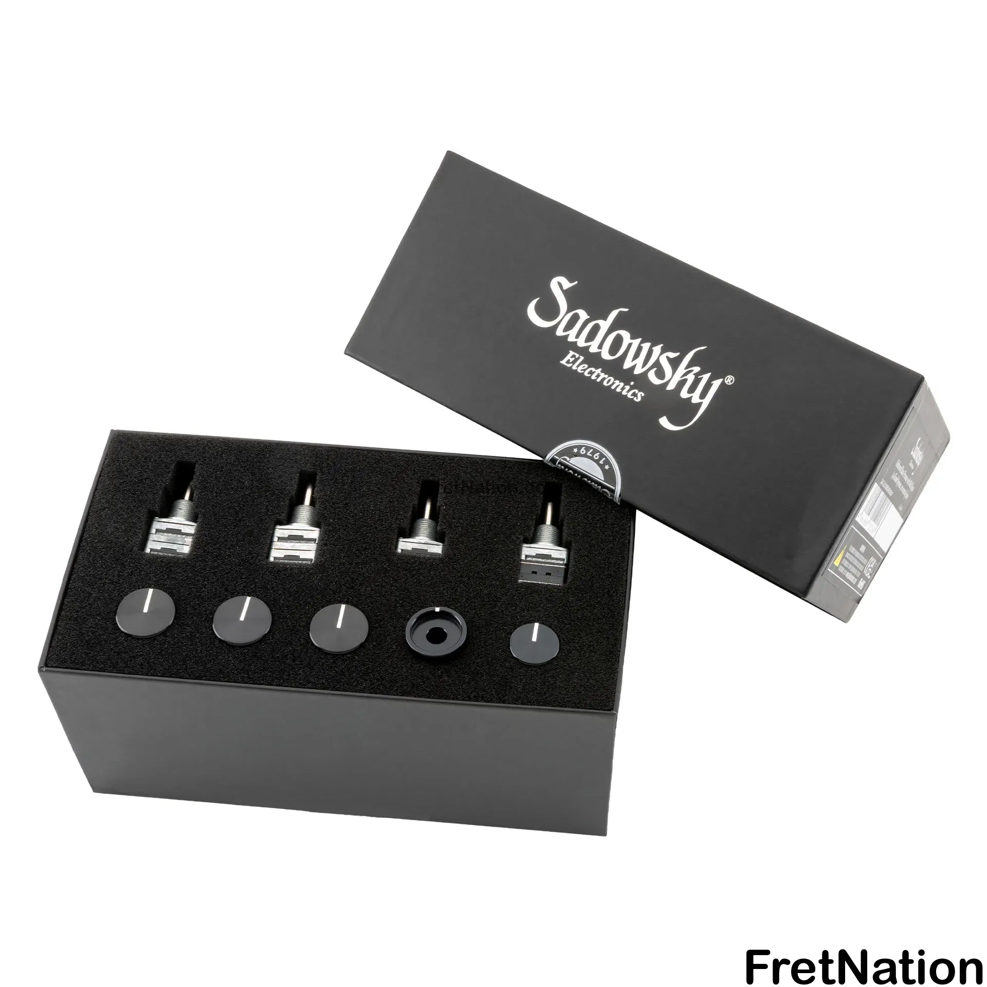 Sadowsky Sadowsky Onboard Lefthand Bass Preamp w/ Mid Boost - 4-Knob System Active w/ VTC - No Control Plate - MB4FL