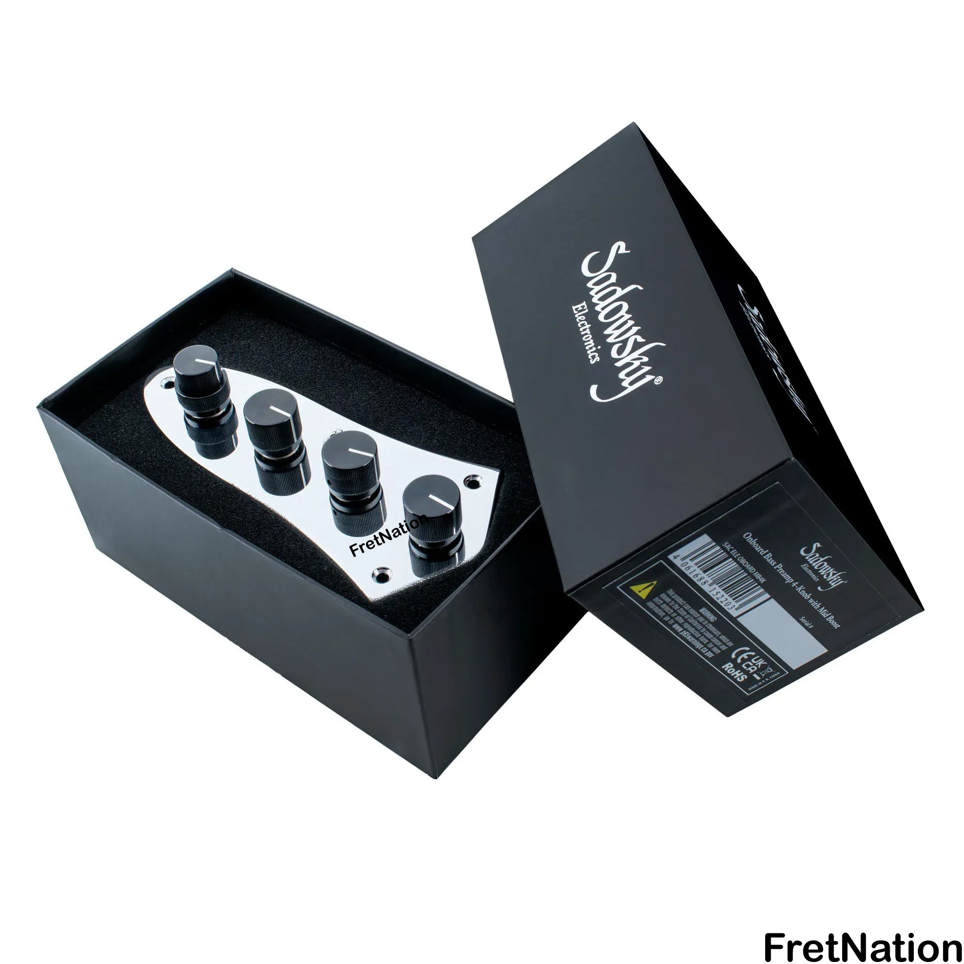 Sadowsky Onboard Lefthand Bass Preamp w/ Mid Boost - 4-Knob System