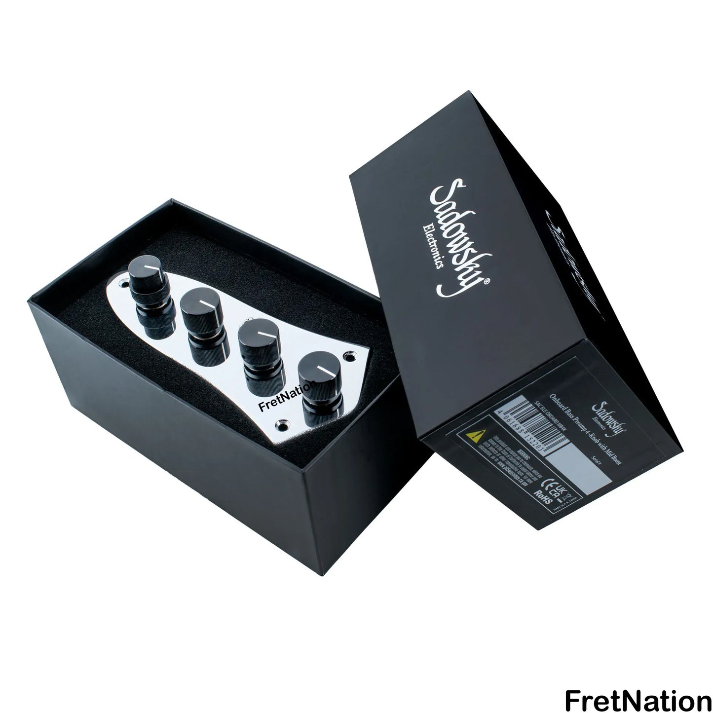 Sadowsky Sadowsky Onboard Bass Preamp w/ Mid Boost - 4-Knob System Active w/ VTC - MB4K