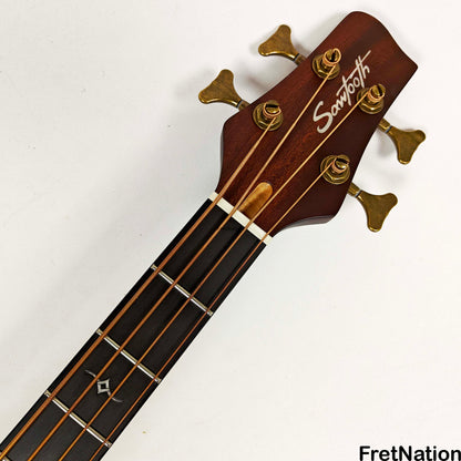 Fret Nation Sawtooth Rudy Sarzo Signature Acoustic-Electric Bass - 6.16lbs Pre-Owned