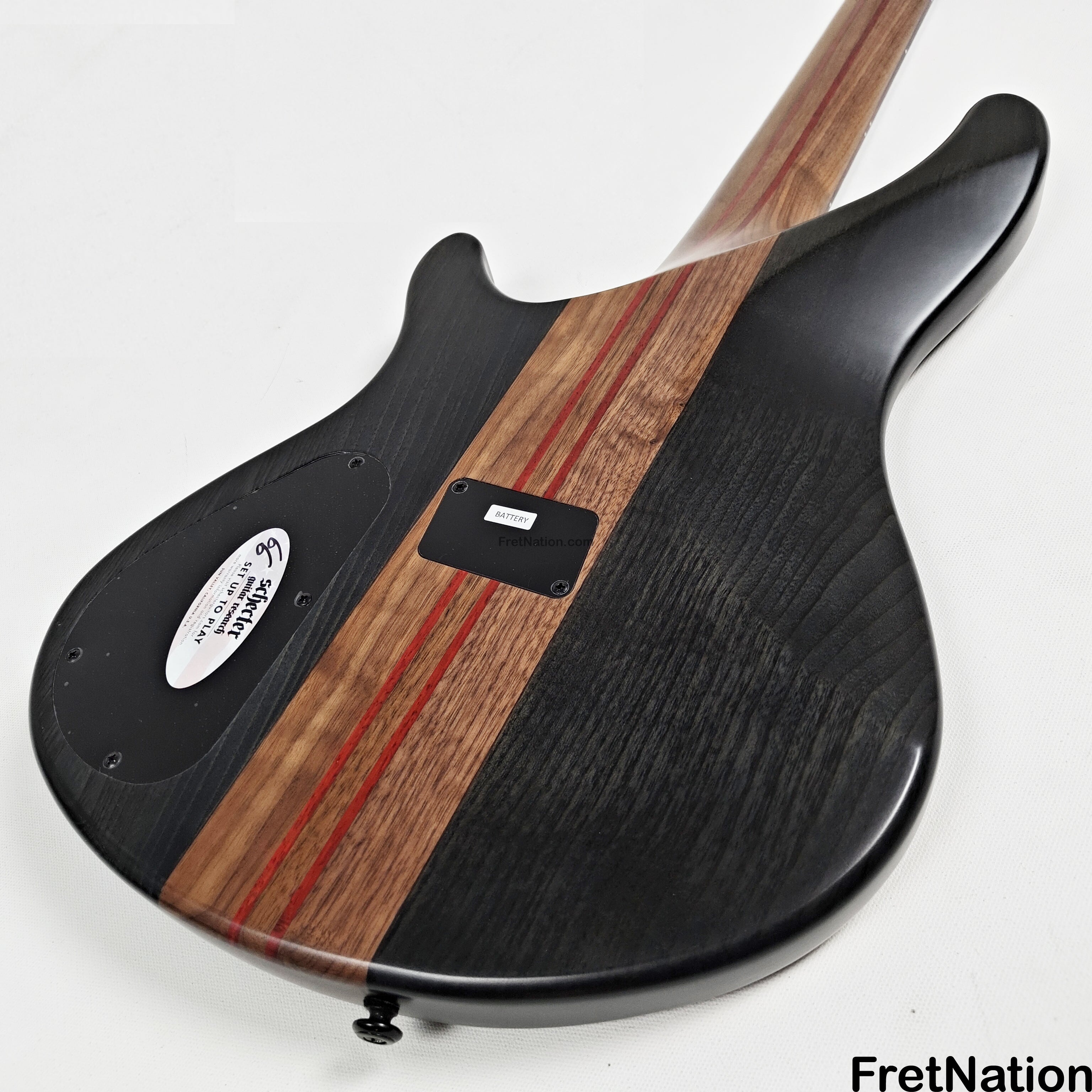 Schott× BASS BRIGADE Schecter Charles Berthoud CB-5 5-String Bass EMG 40HZ - 9.52lbs