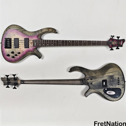 Fret Nation Schecter Riot-4 Aurora Burst 4-String Bass EMG PJX-CS - 8.62lbs IW24100179