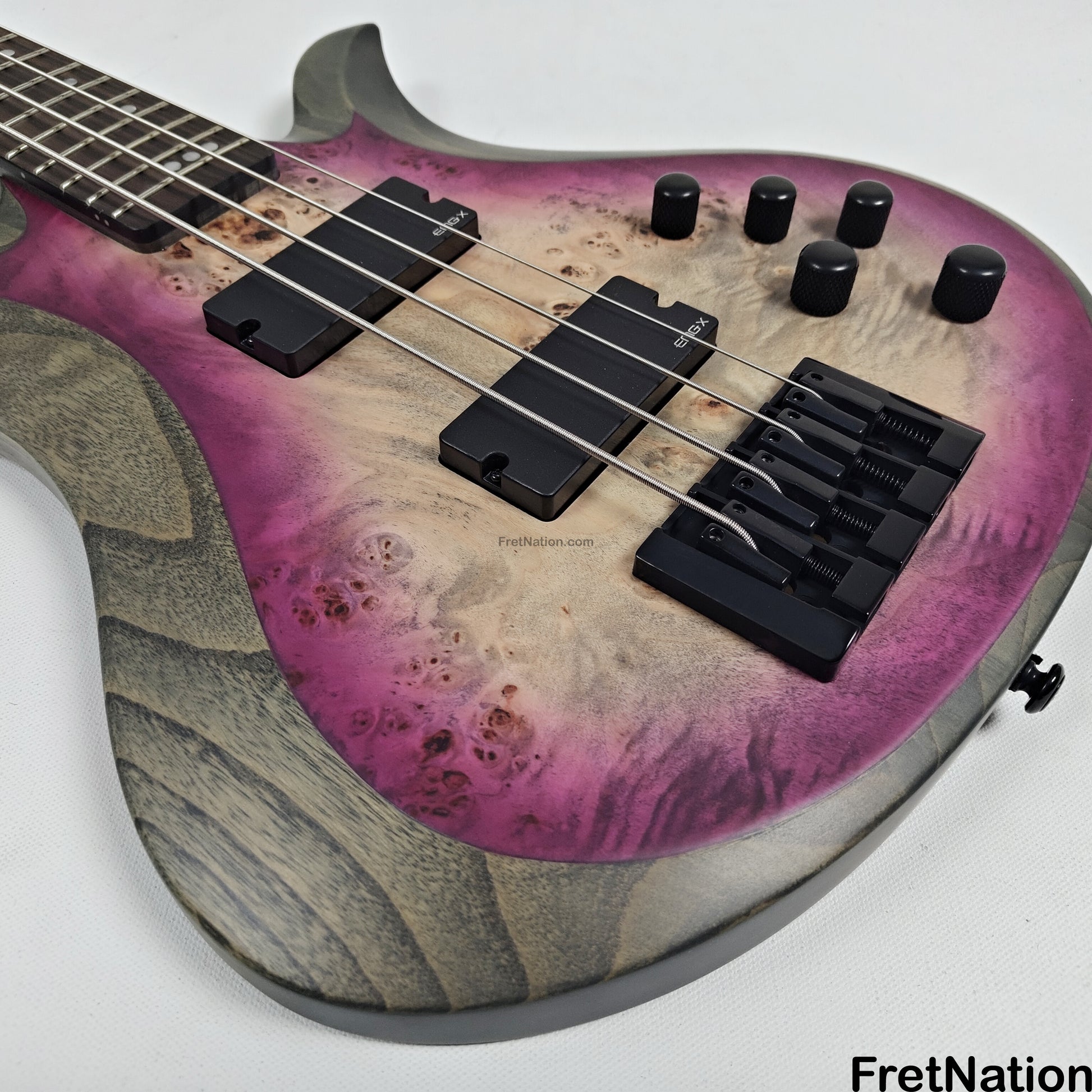 Fret Nation Schecter Riot-4 Aurora Burst 4-String Bass EMG PJX-CS - 8.62lbs IW24100179