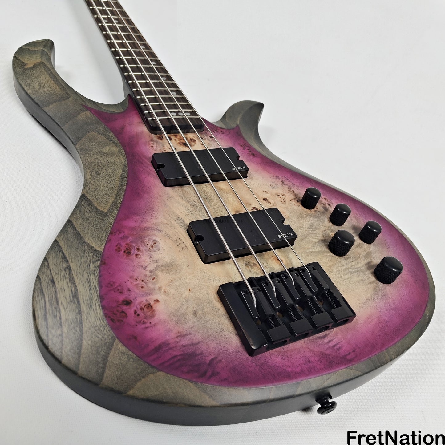 Fret Nation Schecter Riot-4 Aurora Burst 4-String Bass EMG PJX-CS - 8.62lbs IW24100179