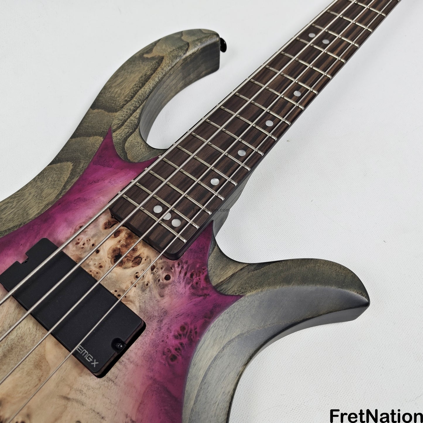 Fret Nation Schecter Riot-4 Aurora Burst 4-String Bass EMG PJX-CS - 8.62lbs IW24100179