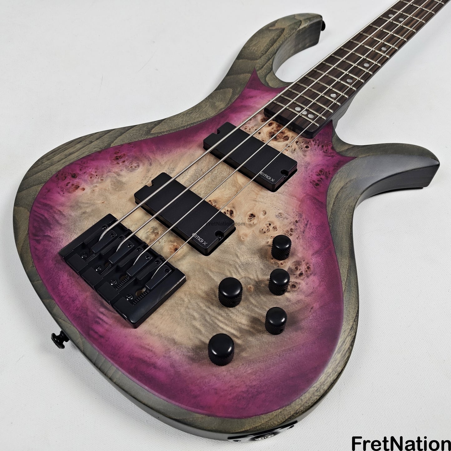 Fret Nation Schecter Riot-4 Aurora Burst 4-String Bass EMG PJX-CS - 8.62lbs IW24100179
