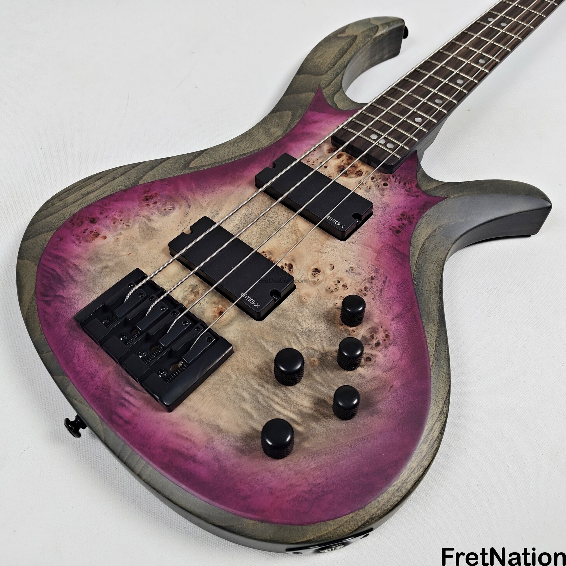 Fret Nation Schecter Riot-4 Aurora Burst 4-String Bass EMG PJX-CS - 8.62lbs IW24100179