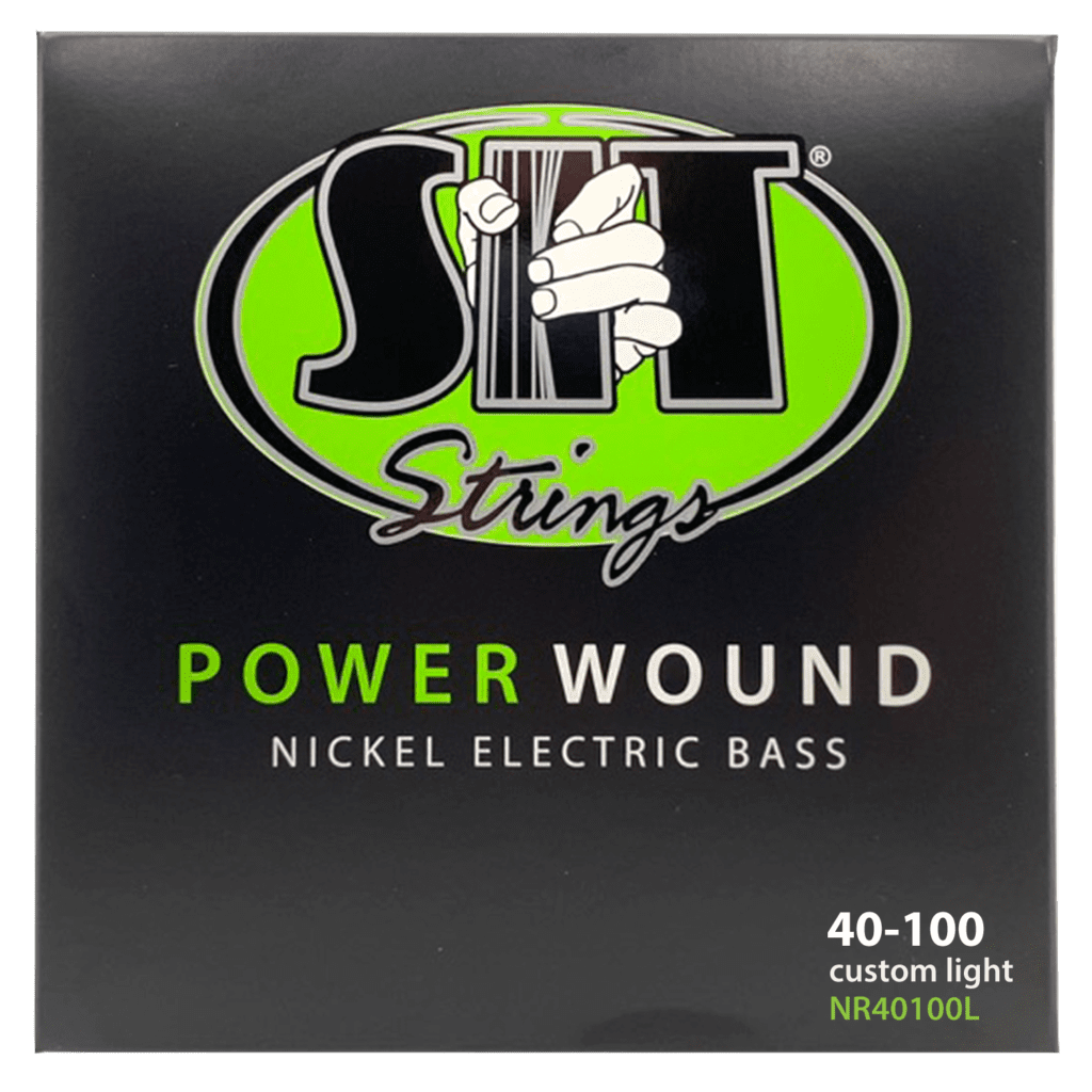 SIT Strings SIT Powerwound Nickel Bass String Long Scale Set - 4-String 40-100 NR40100L