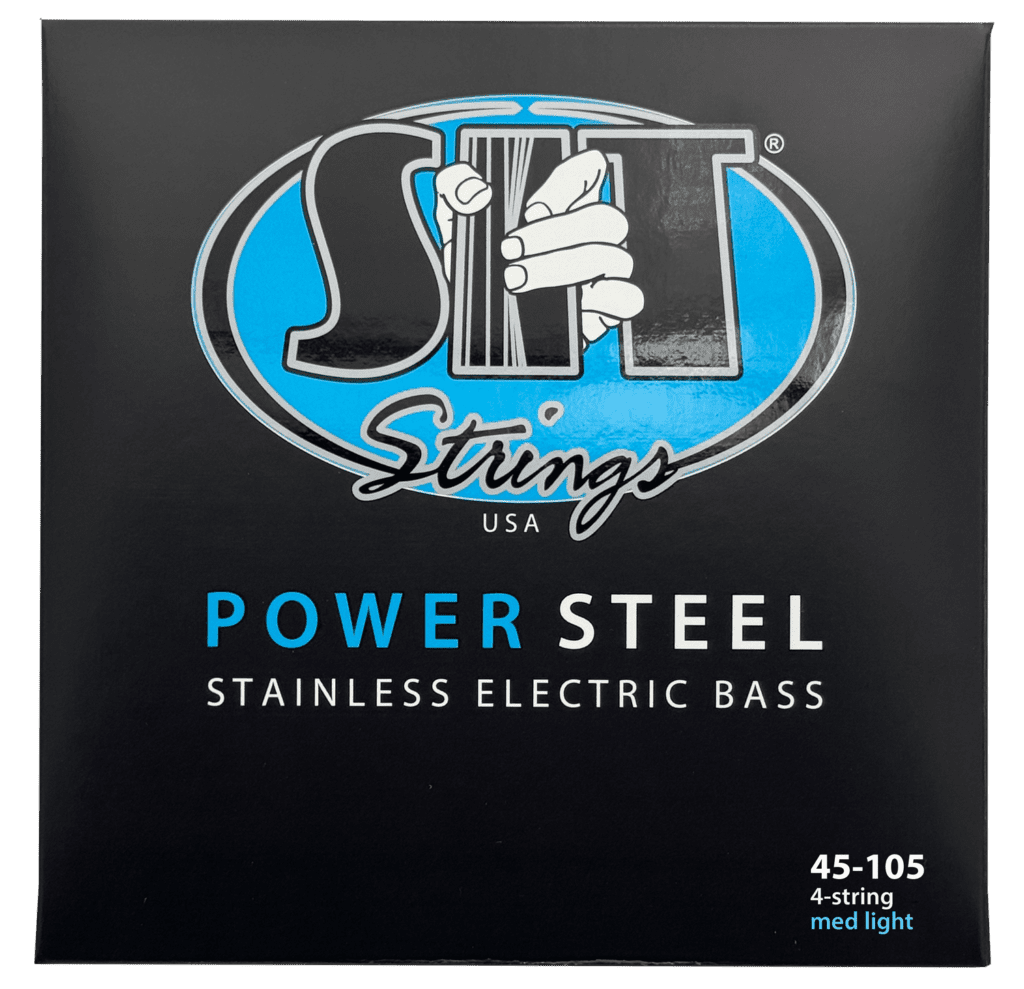 SIT Strings SIT Power Steel Stainless Bass String Long Scale Set - 4-String 45-105 PSR45105L